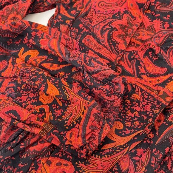 Forever 21| Medium Romper| Super soft| 100% Rayon| With pockets| Paisley print - Picture 10 of 13